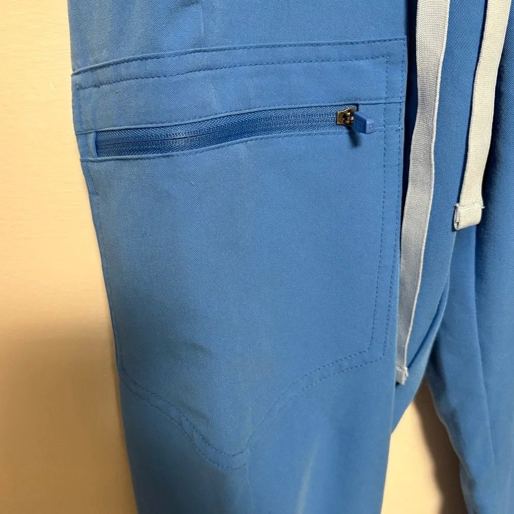 FIGS Joggers Blue Technical Collection Scrub Pants